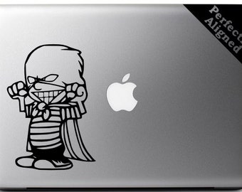 Calvin and Hobbes Inspired Stupendous Man vinyl decal for Macbooks, Laptops, Cars, etc...