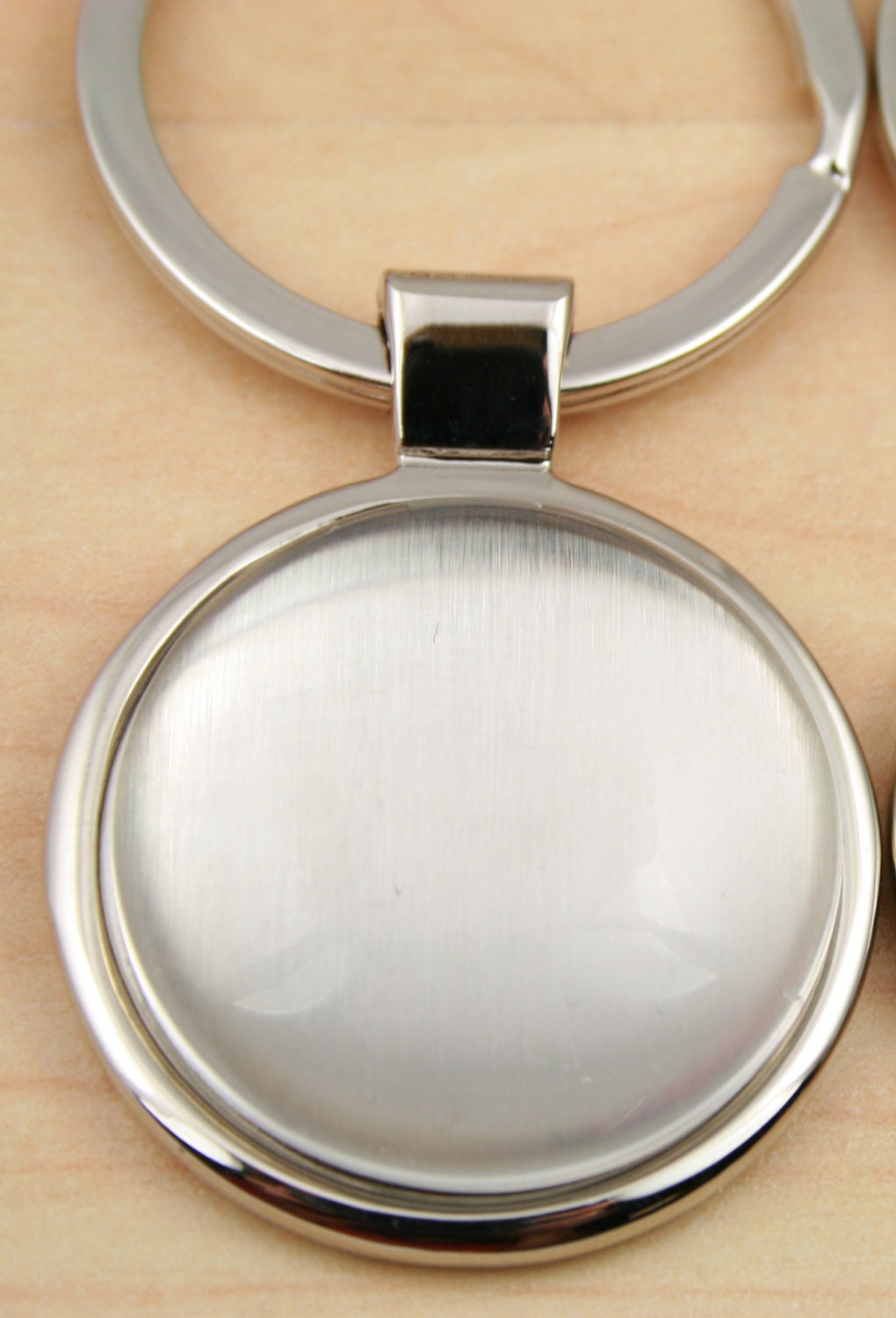 100 SETS 100 KEY RiNG Blanks with 100 GLASS Domes 30mm