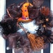 Lighted RAZ Halloween Wreath, Deco Mesh Wreath, Mesh Wreath, Wreath, Witch Wreath, Halloween Decor, Halloween Decoration, RAZ
