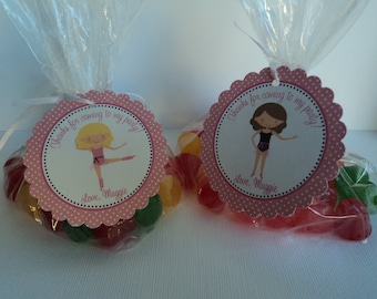 Ballet Birthday Party Favor Bags