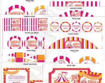 Carnival & Circus Birthday Decor