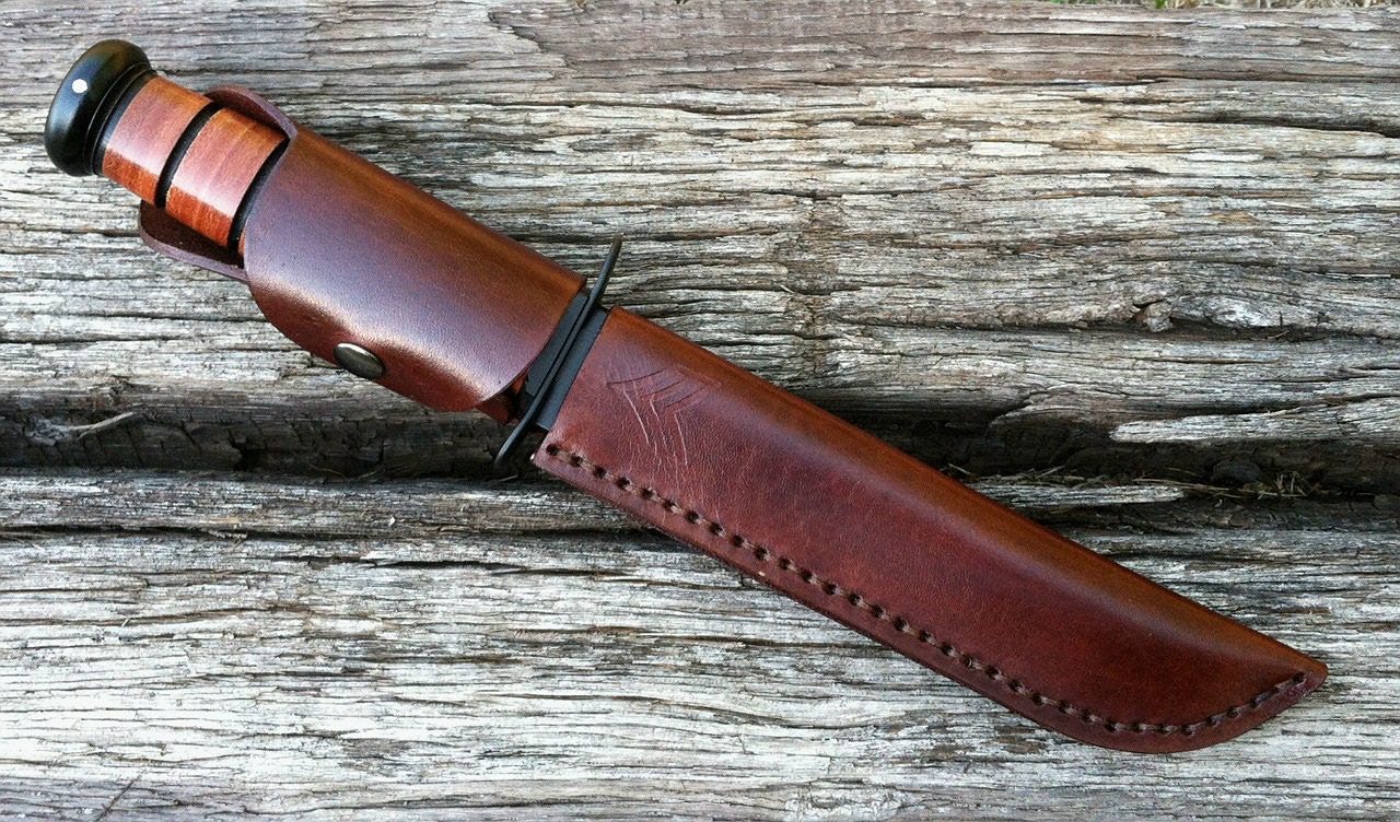 KA-BAR Handcrafted Leather Knife Sheath