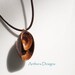Acorn Mens Necklace - Unique Natural Jewelry Eco Friendly Organic