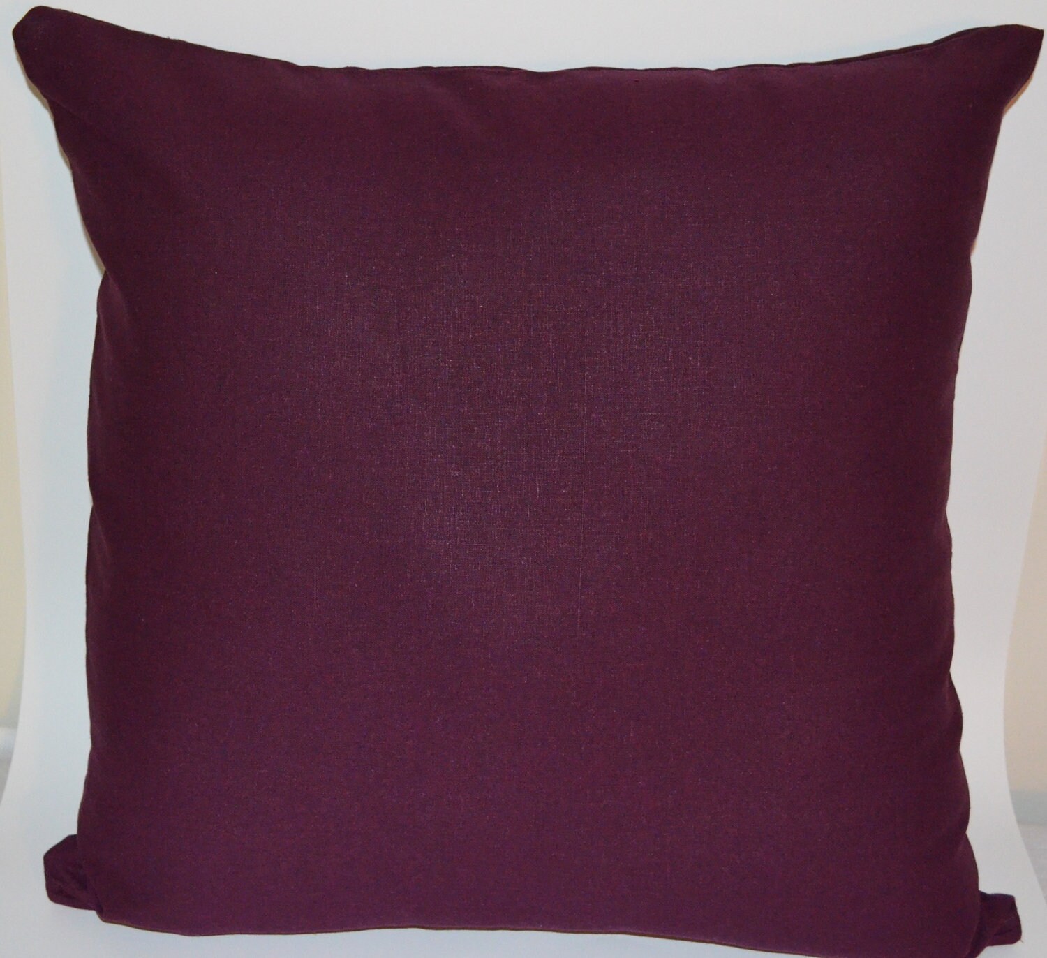 20 Pillow Cover 20 x 20 maroon linen pillow cover 20 Pillow Cover 20 x 20 maroon linen pillow cover