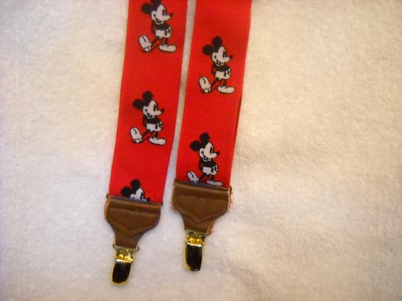 Reserved for Michael: Suspenders Mickey Mouse by redbirdsstudio