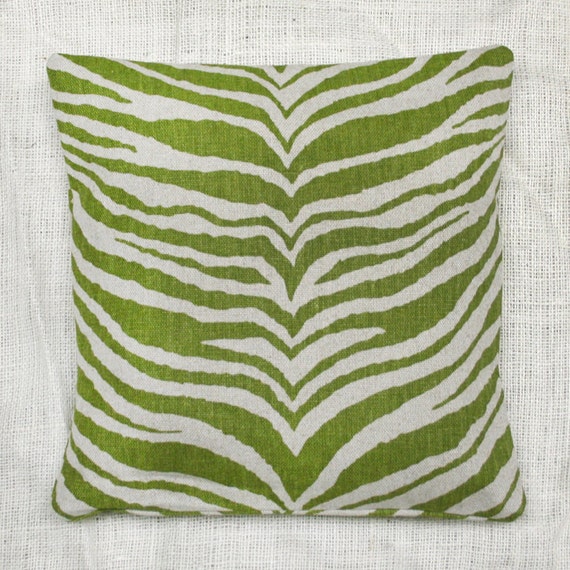 Designer Zebra Animal Print Toss Pillow Case