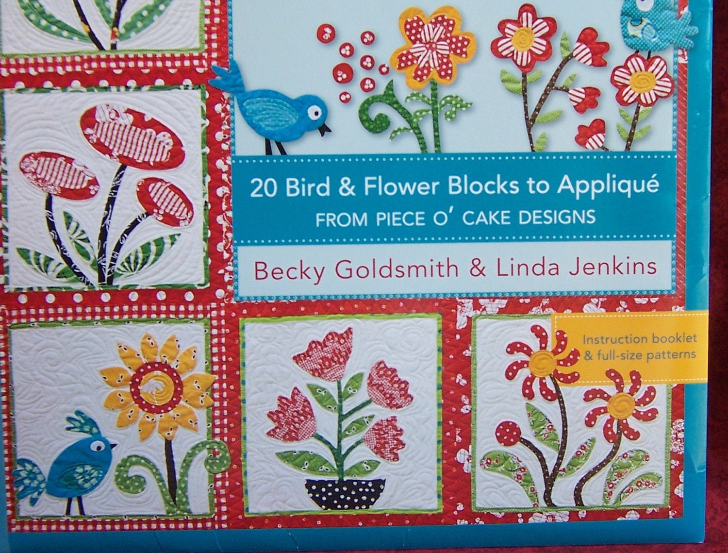 My Whimsical Garden Applique Quilt Pattern