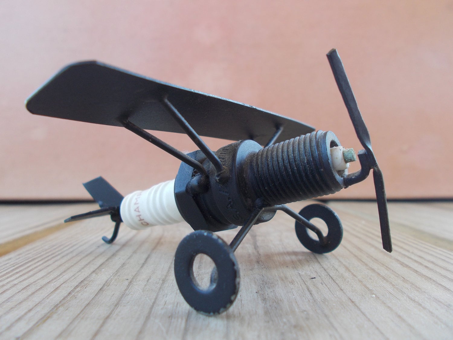 Spark Plug Airplane