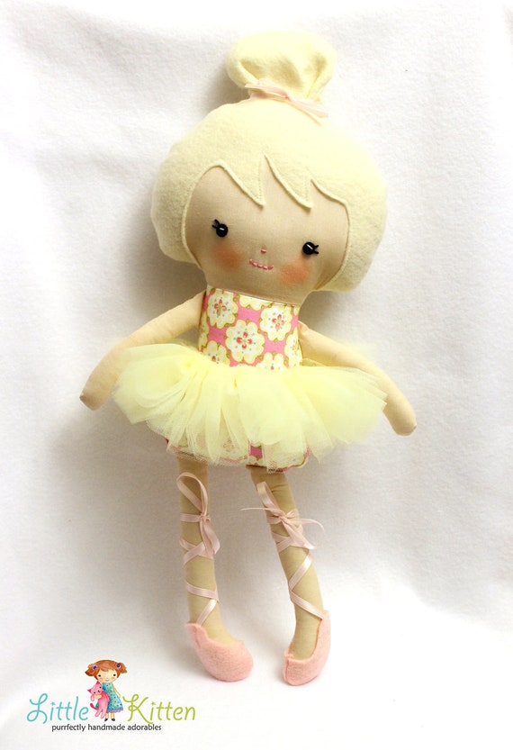 stuffed ballerina doll