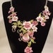 Vintage style crystal Necklace set