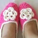Adult Wool Crochet Slippers, Thick, Simply slippers, Women slippers house shoes, wedding shoes, soks, slippers, shoes