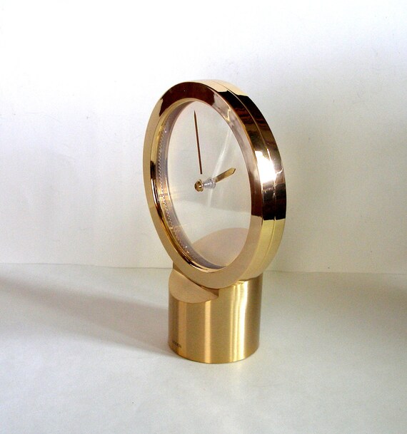 Vintage 1960's LINDEN MYSTERY CLOCK With Floating Hands