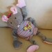 3 in 1 teething toy soft toy with music box mouse teether new Baby Baby Shower Montessori Waldorf