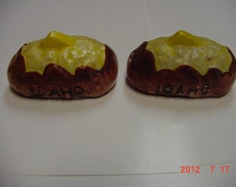 Vintage Idaho Salt and Pepper Shakers