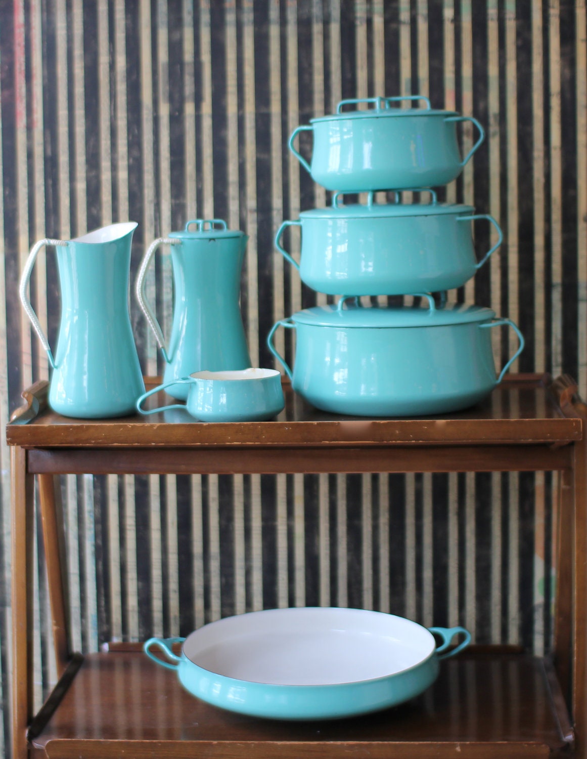 Vintage Dansk Kobenstyle Enamel Cookware / Dansk Set / Mid