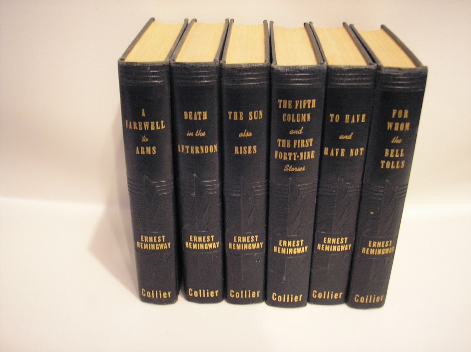 1926 1940 Ernest Hemingway 6 Vol. Collier Hardcover