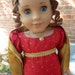 18" Doll Clothes Elegant Regency Gown--Autumn Colors--Fits American Girl Caroline, Marie Grace, Cecile, Josefina