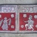 Vintage Oriental or Indian Cloth File Folder