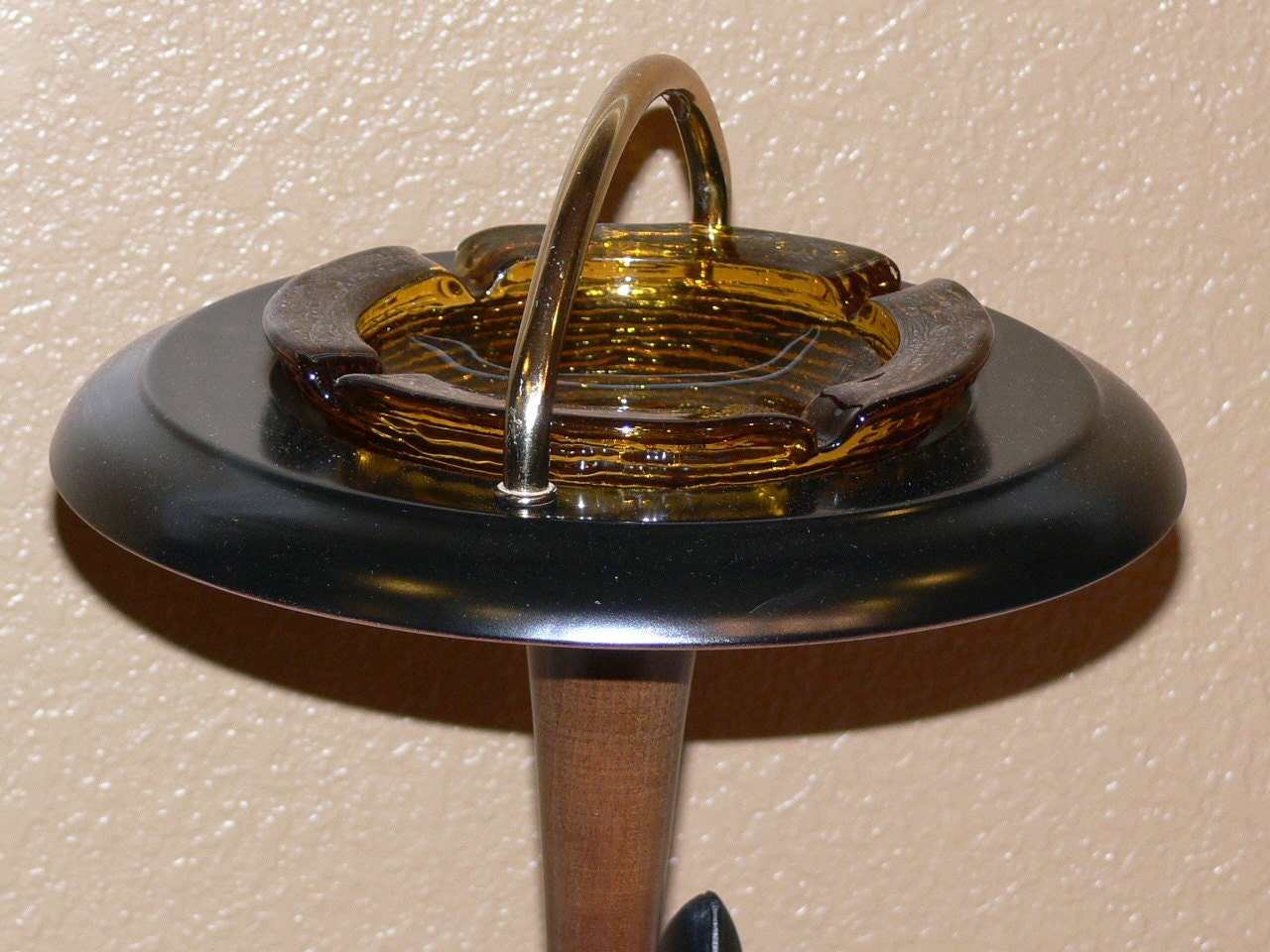 Vintage Horse Head Ashtray Floor Stand MG178