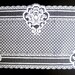 Exquisite Victorian Wide Lace, White, 6 1/4 inch wide, 1 Yard For Bridal, Home Decor, Apparel, Accessories, Victorian & Romantic Crafts