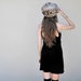 reserved MAE.VALENTE Vintage Faux Fur Leopard Hat
