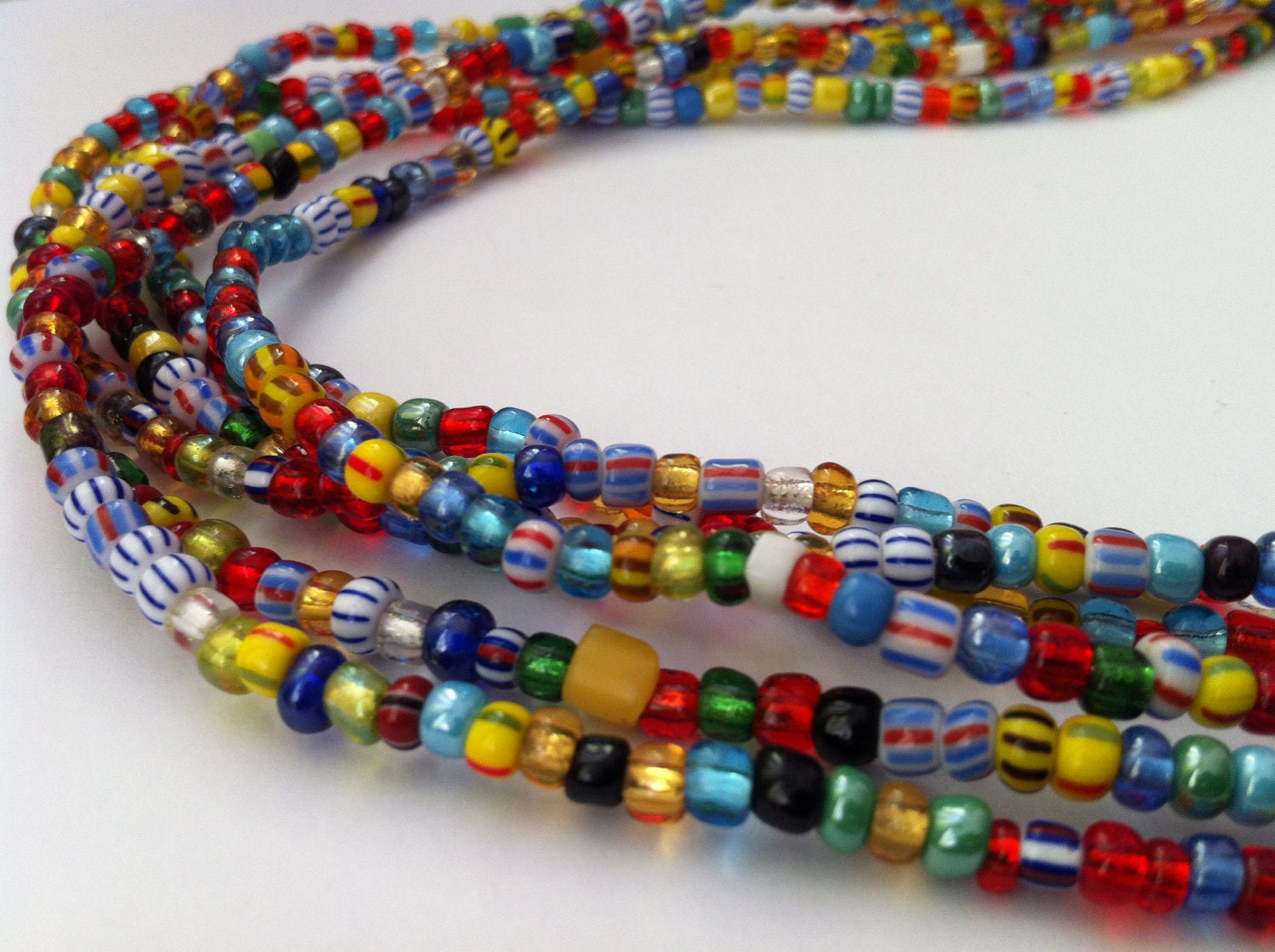 Colourful Handmade African Waist Bead by AshantisBoutique ...
