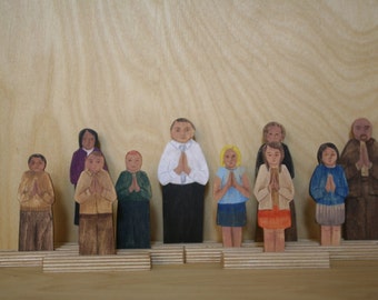The Eucharistic Presence - 11 Wood People