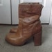 Bongo Platform Chunky Boots Size 10M