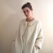 SALE vintage 50s fur coat / 1950s faux fur coat / warm and fuzzy