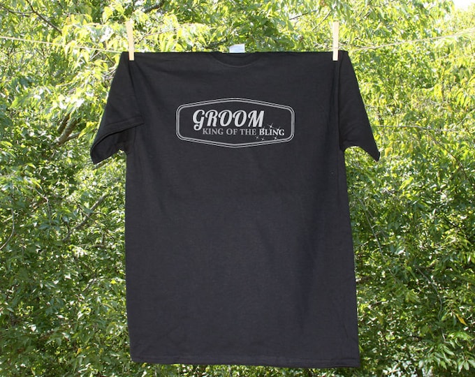 Groom, King of the Bling Shirt