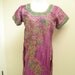 Purple and Green Ladies Tunic/ Vintage Bohemian Boho Top/ Hippie Dress/ Indian Blouse