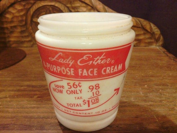 Vintage Lady Esther 4 Purpose Face Cream Jar   Il 570xN.375900582 Pt0i 