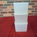 Vintage Set of Three Tupperware Freezer Containers