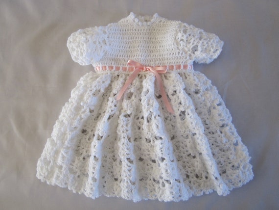 Items similar to Baby Girl Dress Christening Dress Baptism dress Take ...