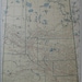 1917 Antique SASKATCHEWAN Map Vintage 1910s Map BEAUTIFUL Color Plaindealing 617