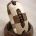 Wooden Bright bracelet Big wave. Handmade wooden jewelry.