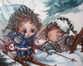 1981 Jody Bergsma Limited Edition Falling is Mostly a Matter of Mind..Great