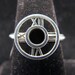 AUTHENTIC TIFFANY & Co Sterling Silver ATLAS Medallion Ring -- Size 6-1/4