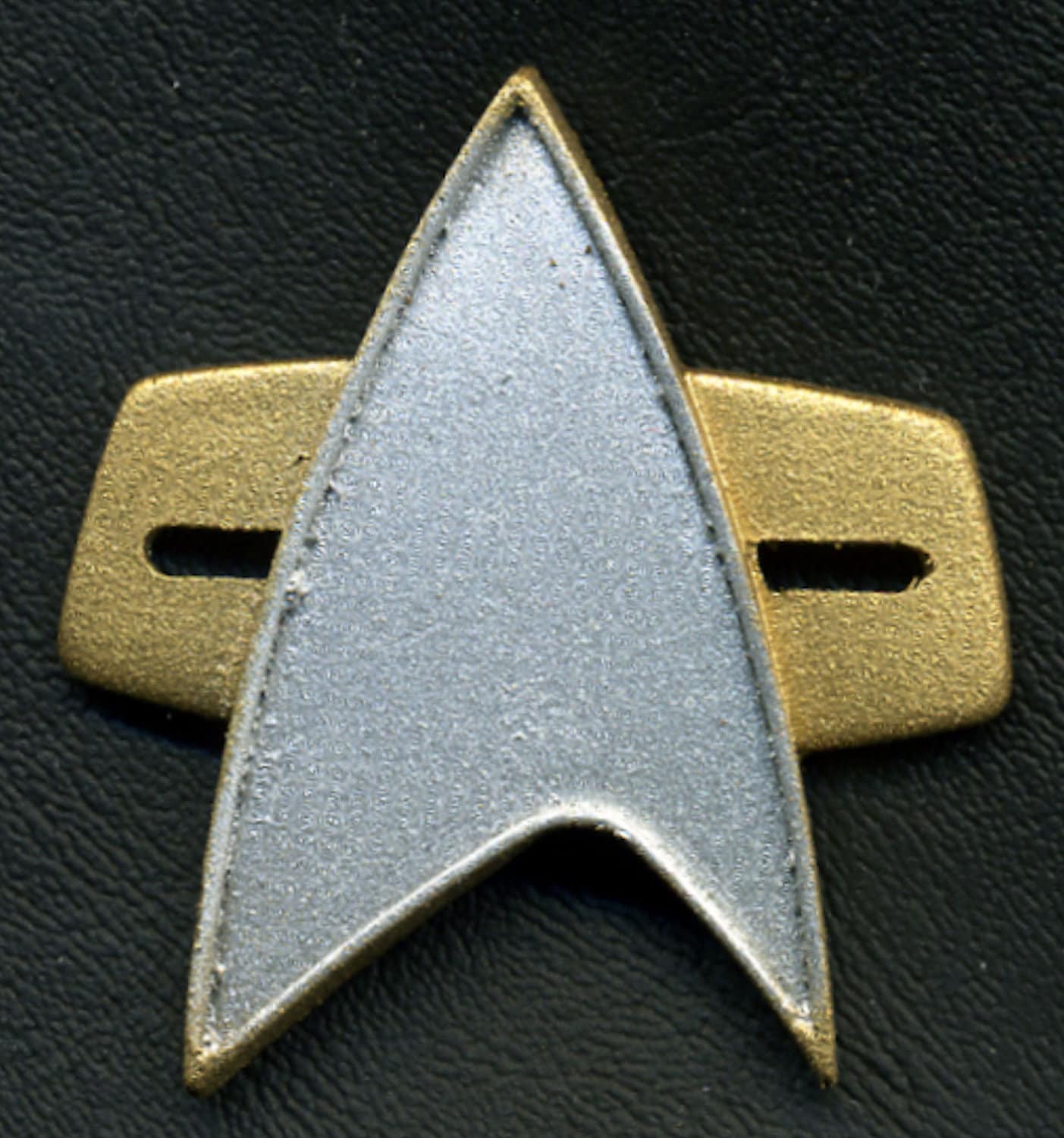 star trek voyager communicator badge