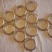 Vintage Coasters Sterling Silver Crystal Set of Twelve(12)