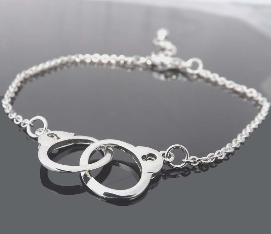 handcuff charm bracelet handcuff friendship bracelet