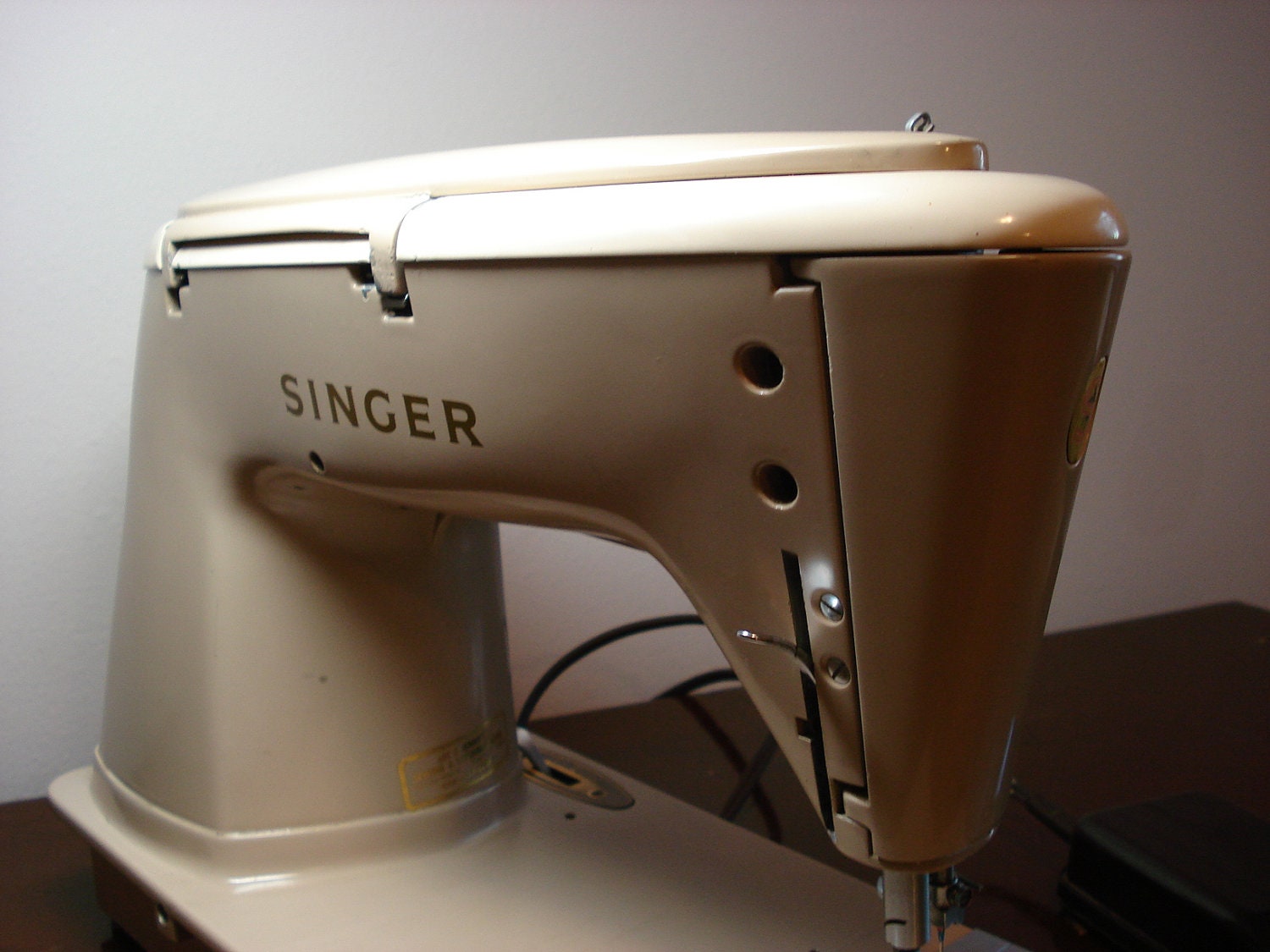 Singer SlantOMatic 503 Special Sewing Machine with Extras