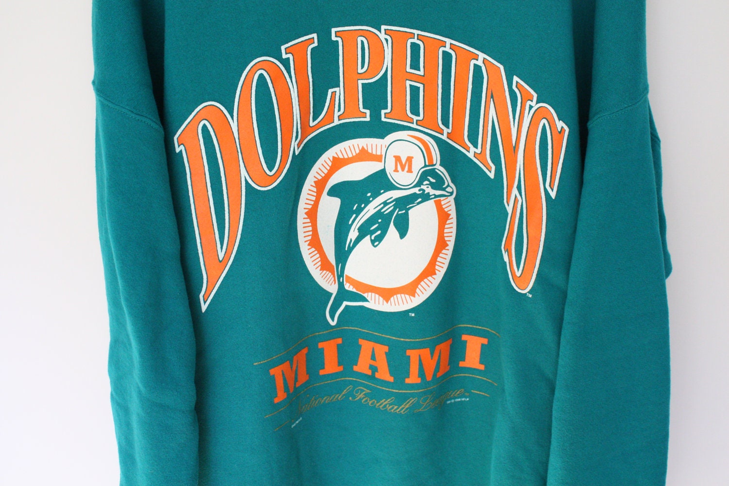 dolphins vintage sweatshirt