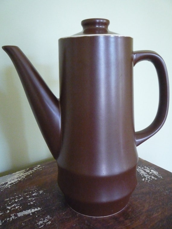 Items similar to Vintage chocolate coffee pot, hot cocoa, warm cozy