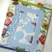 Rectangle Frame Die - Paper Cutting - Lace Doily Edge - Lg - Swirl - Flower - Marianne - LR0111
