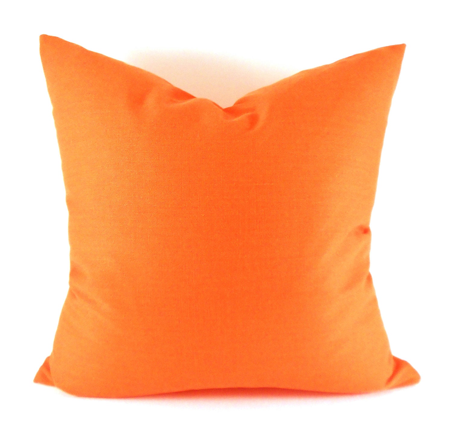 Orange Pillow Covers ANY SIZE Decorative Pillow Cover Orange