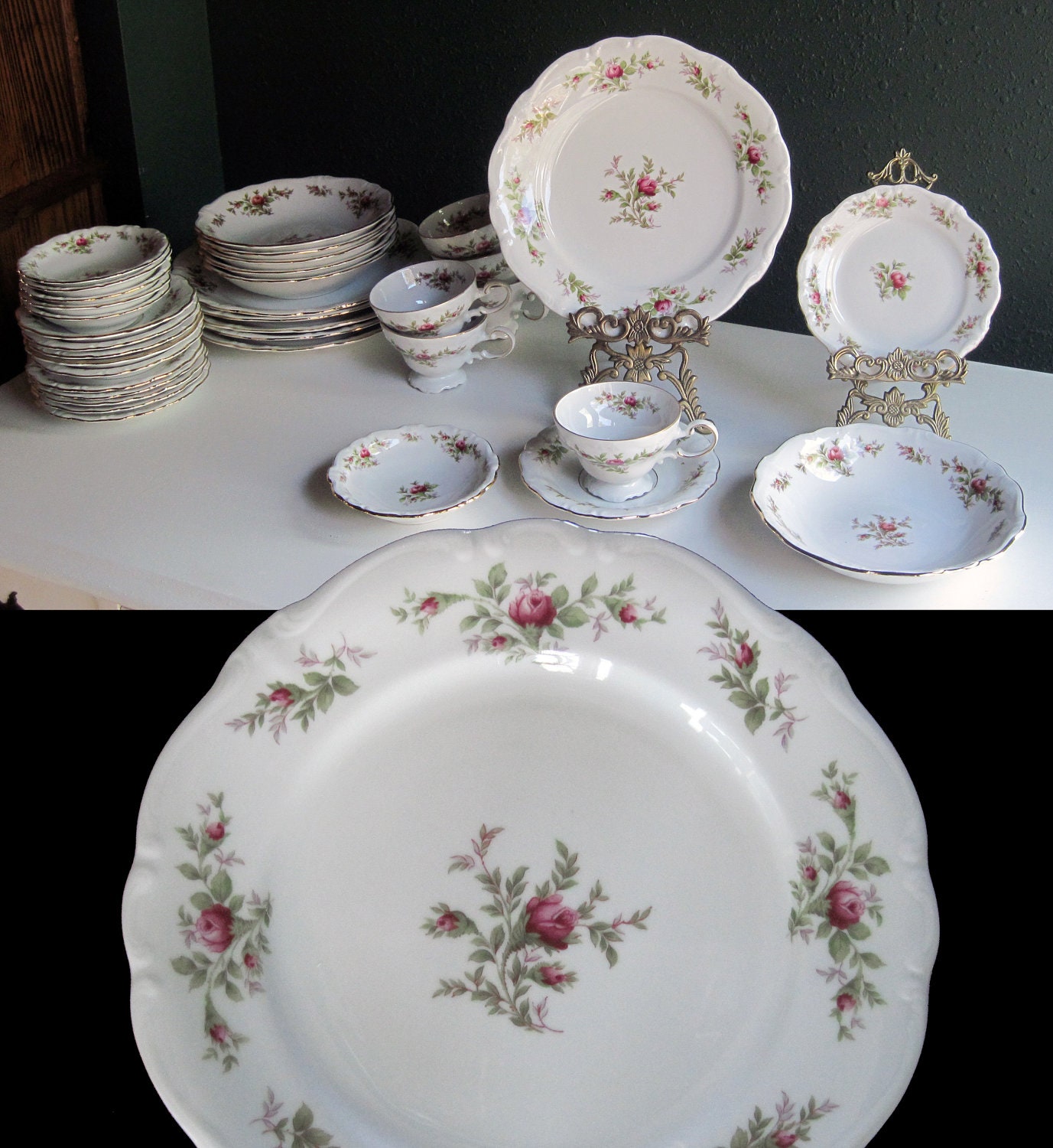 Wedding China Dinnerware Set Johann Haviland Bavaria 72