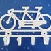 key rack, Tandem Bicycle gift, bike gift, bicycle gift idea, gift for bike lover, bicycle gift, gift for boyfriend, gift for him