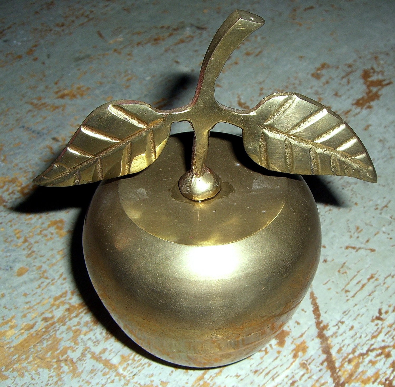 Brass Apple Bell Solid Brass Made in India
