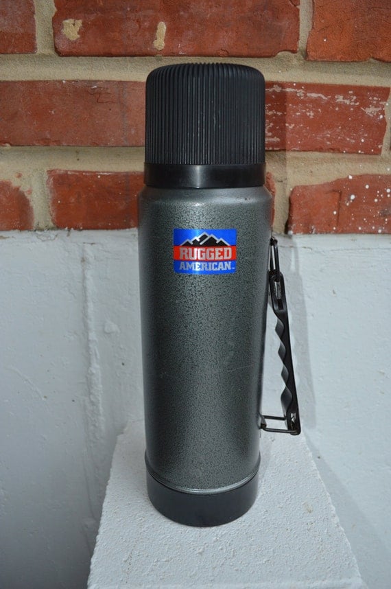 Aladdin Rugged American Industrial Thermos by oldchurchstore